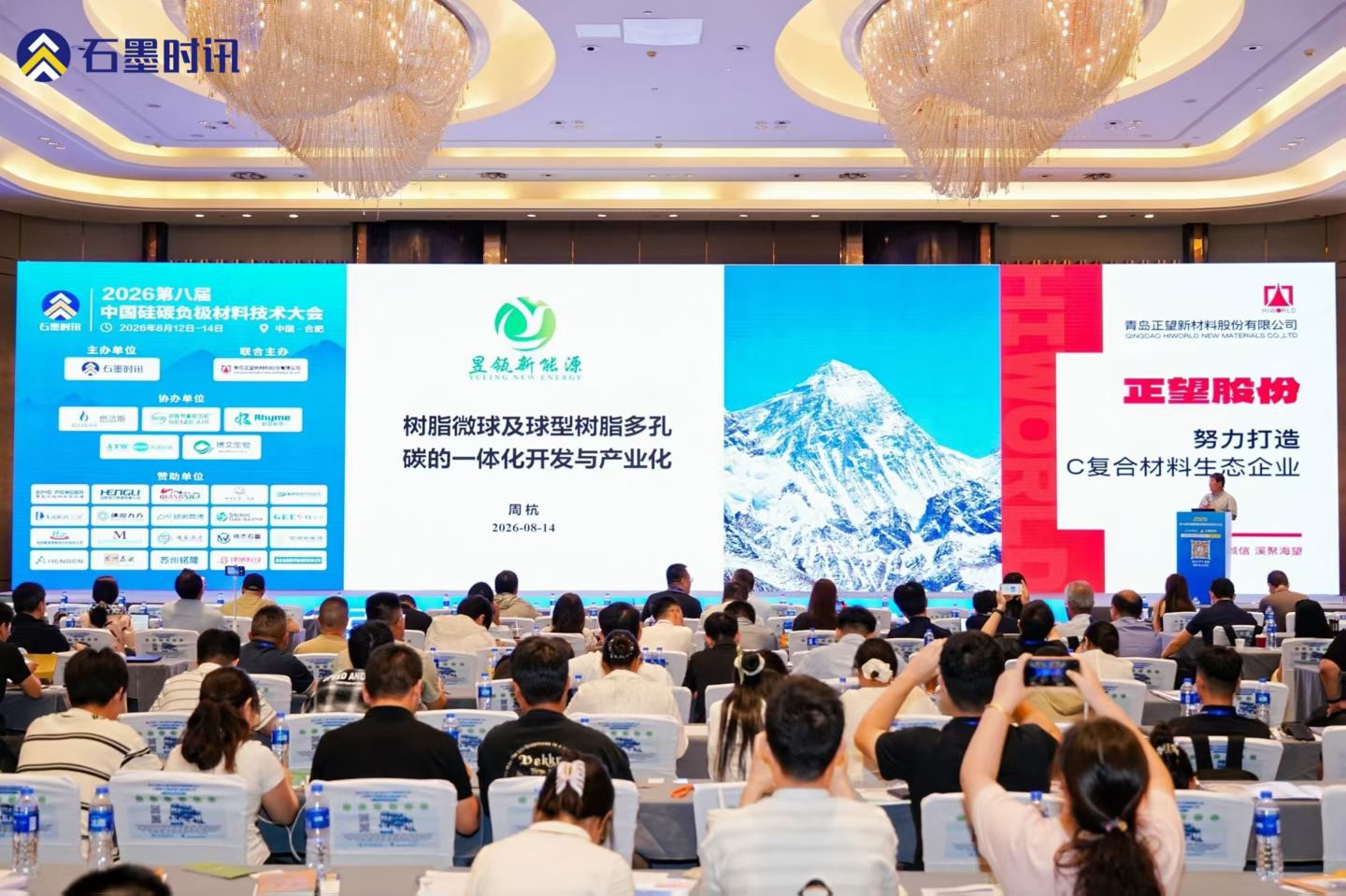 技术论道 | 昱瓴新能源出席‘’2026第八届中国硅碳负极材料技术大会‘’